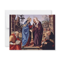 Mary And St. Elizabeth St. Nicholas And St. Anthon Personalized Invites