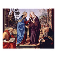 Mary And St. Elizabeth St. Nicholas And St. Anthon Personalized Invites