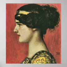 Mary as a Greek by Franz von Stuck Posters