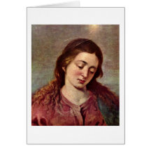 Mary By Alonso Cano Greeting Card