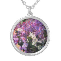 Mary Cassatt Lilacs Necklace