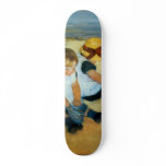 Mary Cassatt's Children on the Beach  (1884) skateboards