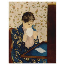 Mary Cassatt's The Letter (circa 1891)