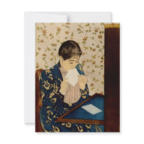 Mary Cassatt's The Letter (circa 1891)