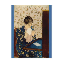 Mary Cassatt's The Letter (circa 1891)
