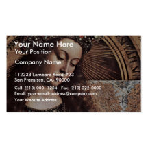 Mary Enthroned Detail By Eyck Hubert Van (Best Qua Business Card Template