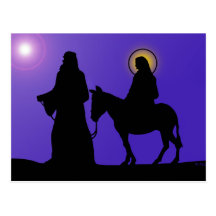 Mary et Joseph Carte Postale