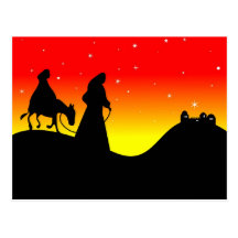 Mary et Joseph Carte Postale