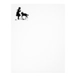 Mary Had a Little Lamb Easter Custom Letterhead
