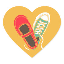 Mary Janes & Sneakers (Amber) Envelope Seal