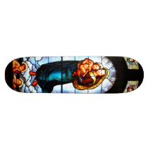 Mary & Jesus Skate Board