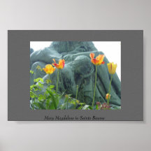 mary magdalene in Sainte Baume Posters
