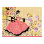 Mary, Mary, Quite Contrary Post Card