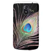 Mary Peacock Samsung Galaxy case Samsung Galaxy Nexus Covers