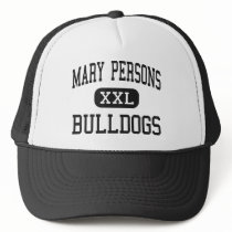 Mary Persons - Bulldogs - High - Forsyth Georgia Mesh Hats