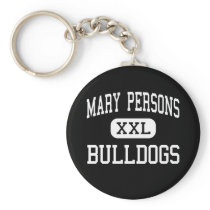 Mary Persons - Bulldogs - High - Forsyth Georgia Keychain