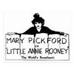 Mary Pickford petite Annie Rooney Carte Postale