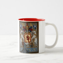 Mary Queen of Scots Coat of Arms Coffee Mug