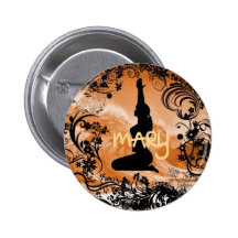 Mary Quite Contrary Button
