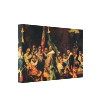 Mary Stevenson Cassatt - Musical society Canvas Prints