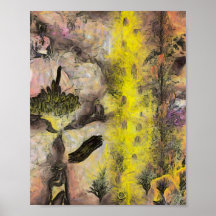 Mary watches the Forest Fire Poster