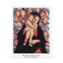 Mary With Child And Angels By Andrea Mantegna Postcard