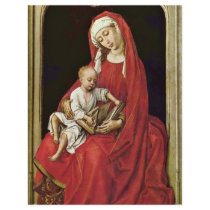 Mary With Christ Child (Madonna Duran) By Rogier Custom Flyer