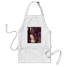 Mary With Christ Child St. John The Baptist As A Aprons