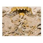 Mary with Jesus House Sign Detail Post Cards