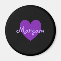 Maryam in Purple magnets