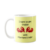 Maryland crabs mugs