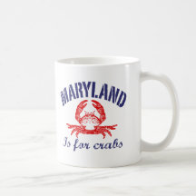 Maryland  Crabs Mug