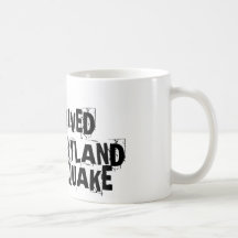 MARYLAND EARTHQUAKE COFFEE MUGS
