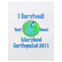 Maryland Earthquake of 2011 Flyers
