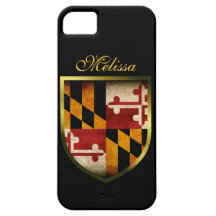 Maryland Flag iPhone 5 Case