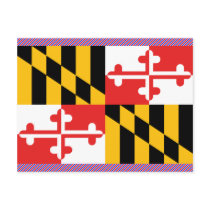Maryland Flag Post Card
