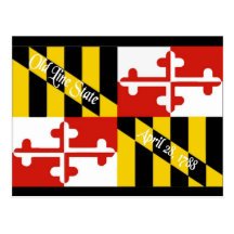 Maryland Flag Postcard