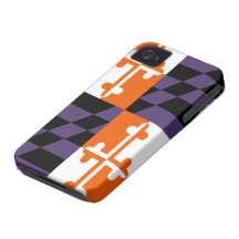Maryland Flag Sports Colours For iPhone 4/4S Case-Mate iPhone 4 Cases