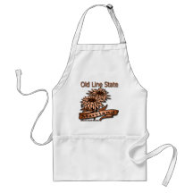 Maryland Old Line State Flowers Apron