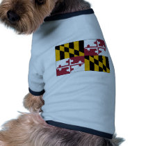 Maryland State Flag Dog Clothing