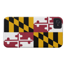 Maryland State Flag iPhone 4 Case-Mate Cases