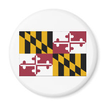 Maryland State Flag Magnets