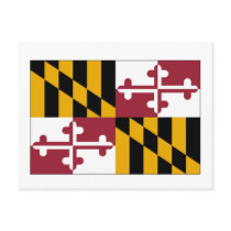 Maryland State Flag Post Cards