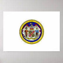 Maryland State Seal Poster