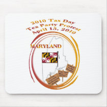 Maryland Tax Day Tea Party Protest Mousepad