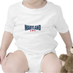 Maryland Three Stars Design Rompers