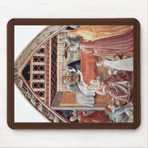Mary'S Birth By Uccello Paolo (Best Quality) Mousepad