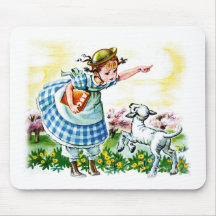 Mary's Lamb Mousepads