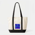 Marys Veil Fractal Canvas Bag