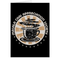 Masala Chai Appreciation Society Card